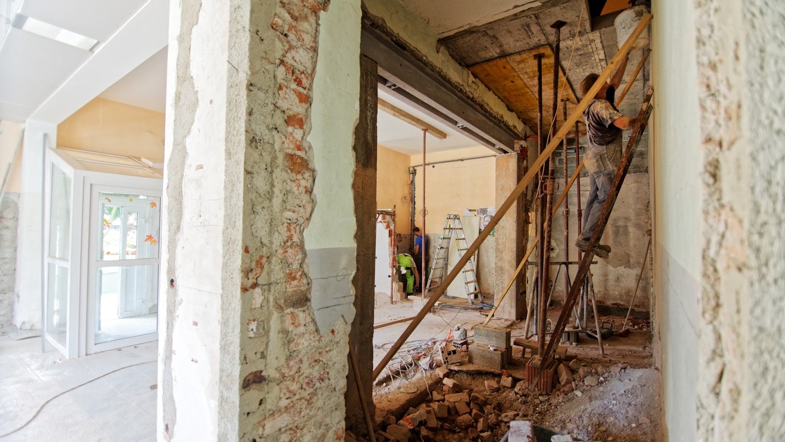 Sanierung eines Altbaus durch BMS Heilbronn – Baustelle im Raum Heilbronn