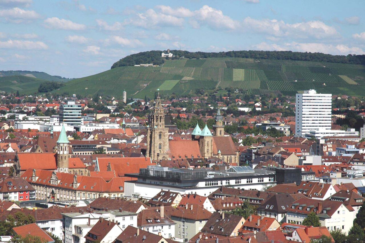 Stadtansicht von Heilbronn – Einsatzregion von BMS Heilbronn